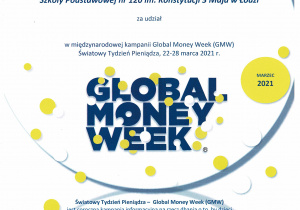 dyplom Global Money Week